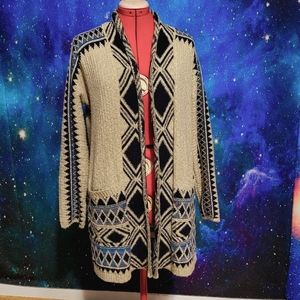 Lucky Brand Aztec Cardigan Xs/S Tjmaxx Marshall's - image 1